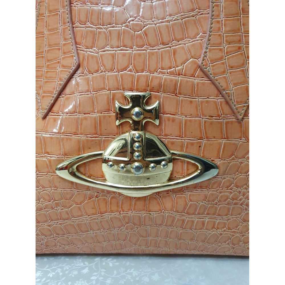 Vivienne Westwood Derby leather handbag - image 3
