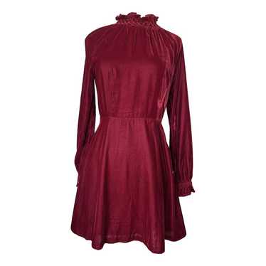 Maje Velvet mini dress