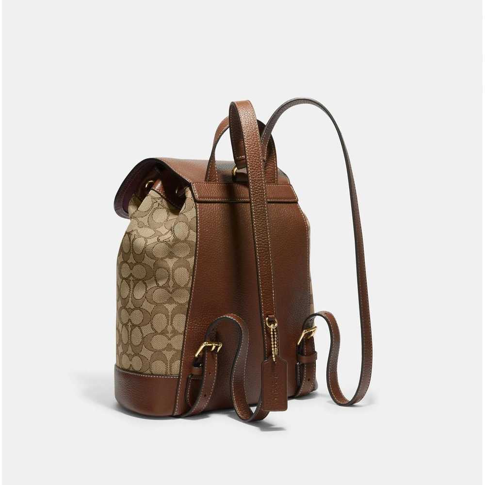 Coach Leather backpack - image 2