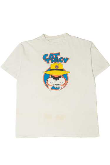 Vintage "Cat Tracy" Wanted Characters T-Shirt - image 1