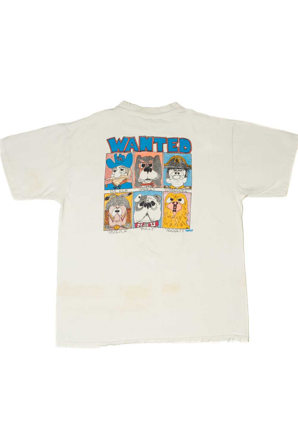 Vintage "Cat Tracy" Wanted Characters T-Shirt - image 2