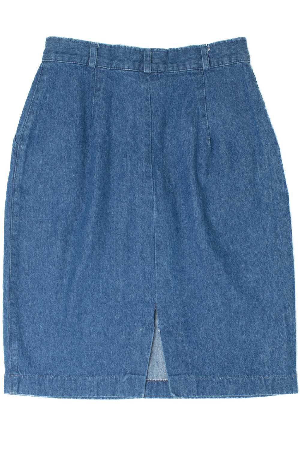 Vintage Gotcha Covered Denim Midi Skirt - image 2