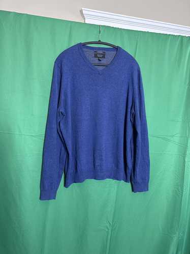 Nordstrom Cotton + cashmere knit v-neck sweater
