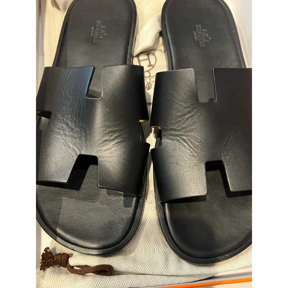 Hermès Leather sandals - image 3