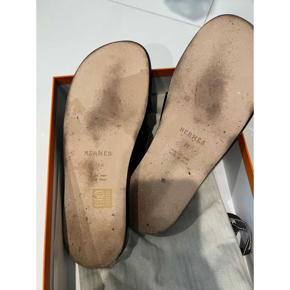 Hermès Leather sandals - image 5