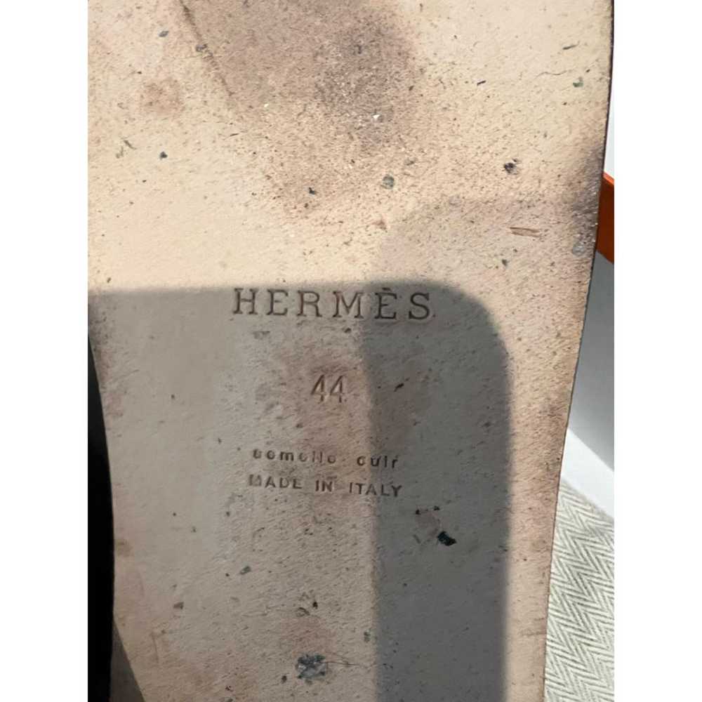 Hermès Leather sandals - image 6