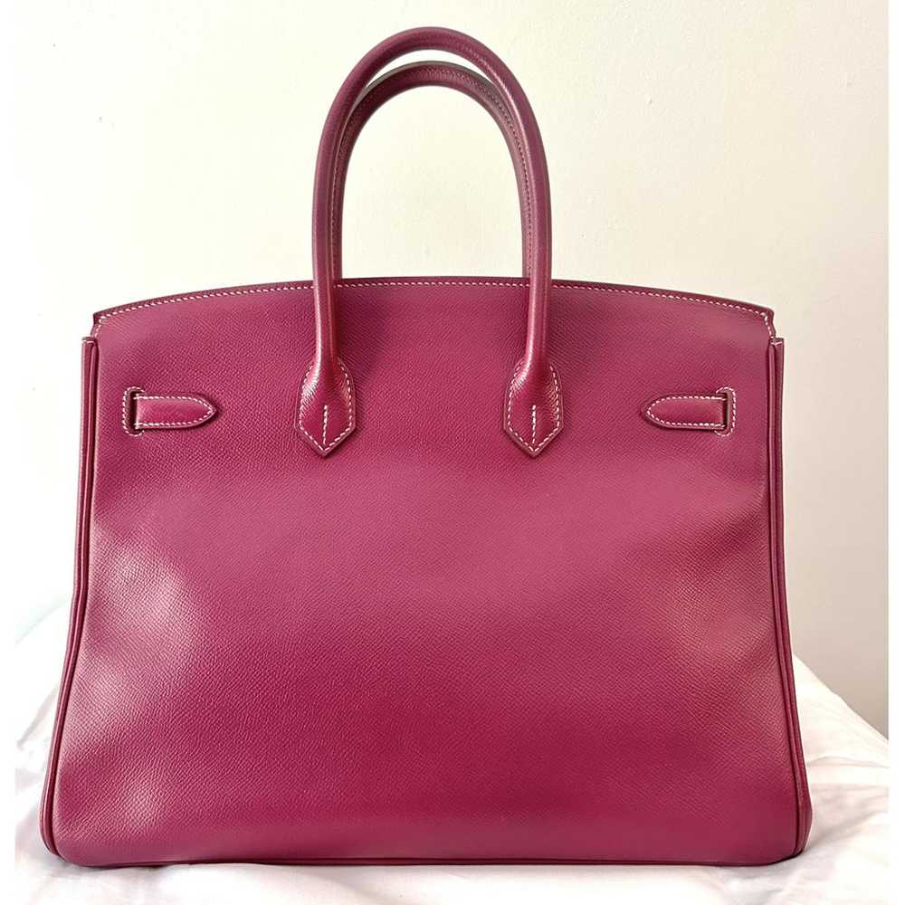 Hermès Birkin 35 leather handbag - image 5