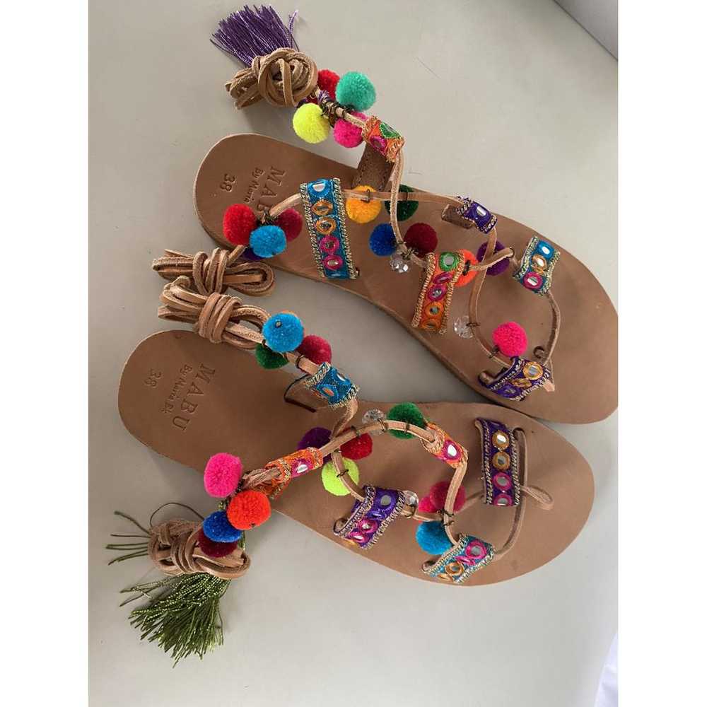 Mabu by Maria Bk Leather sandal - image 2