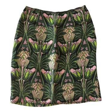 Prada Silk mid-length skirt - image 1