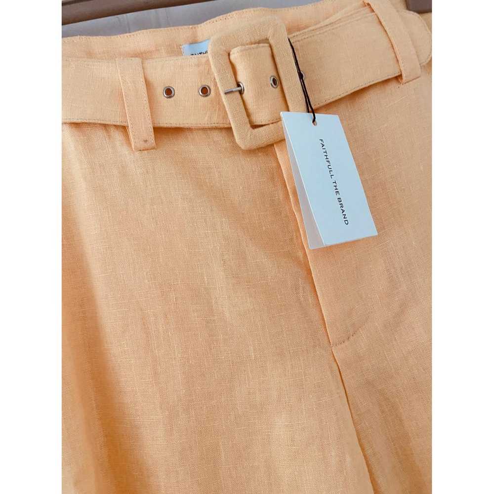 Faithfull The Brand Linen trousers - image 2