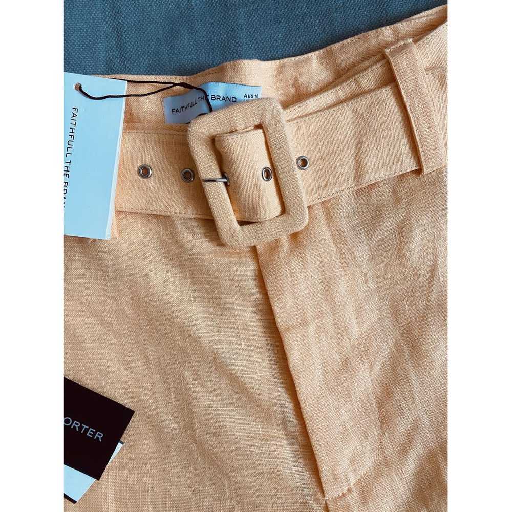 Faithfull The Brand Linen trousers - image 5