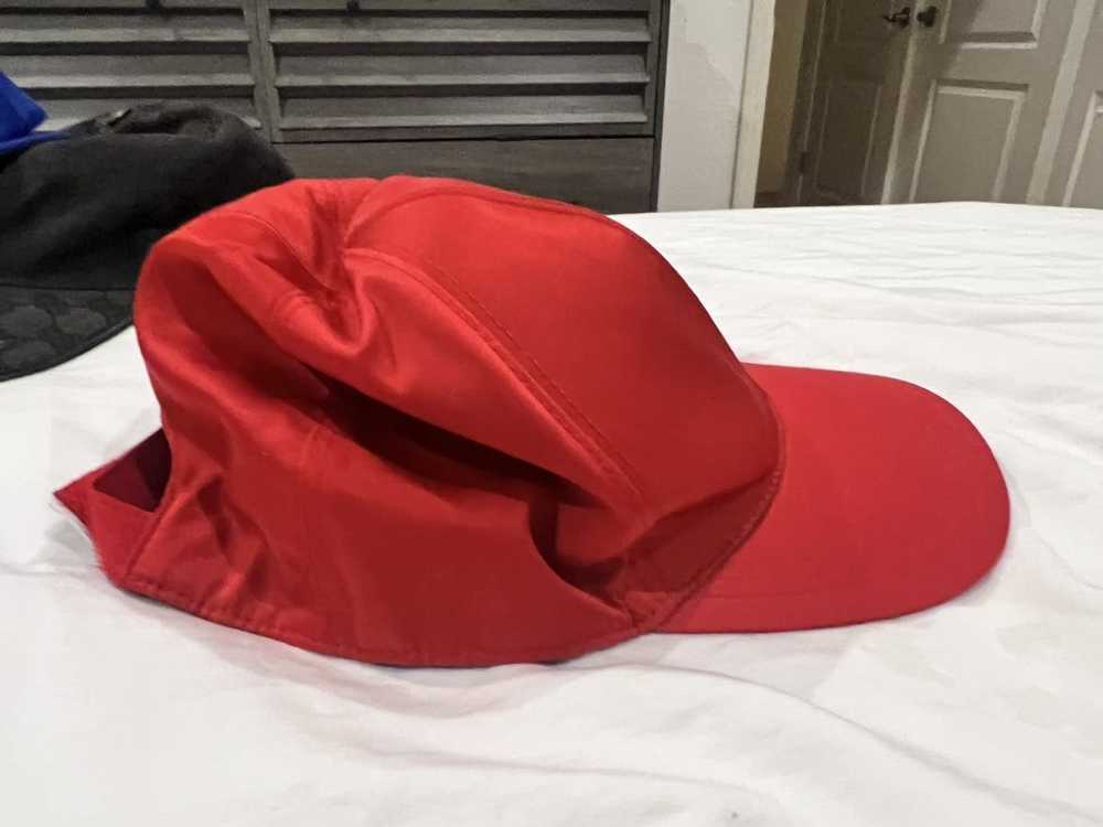 Prada Red Prada Nylon Hat - image 2