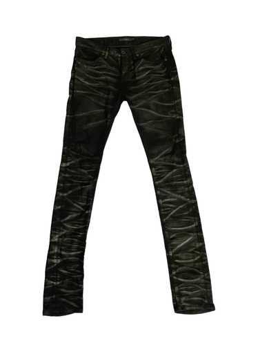 Purple Brand P001 low-rise slim-leg Metallic Jeans - Farfetch