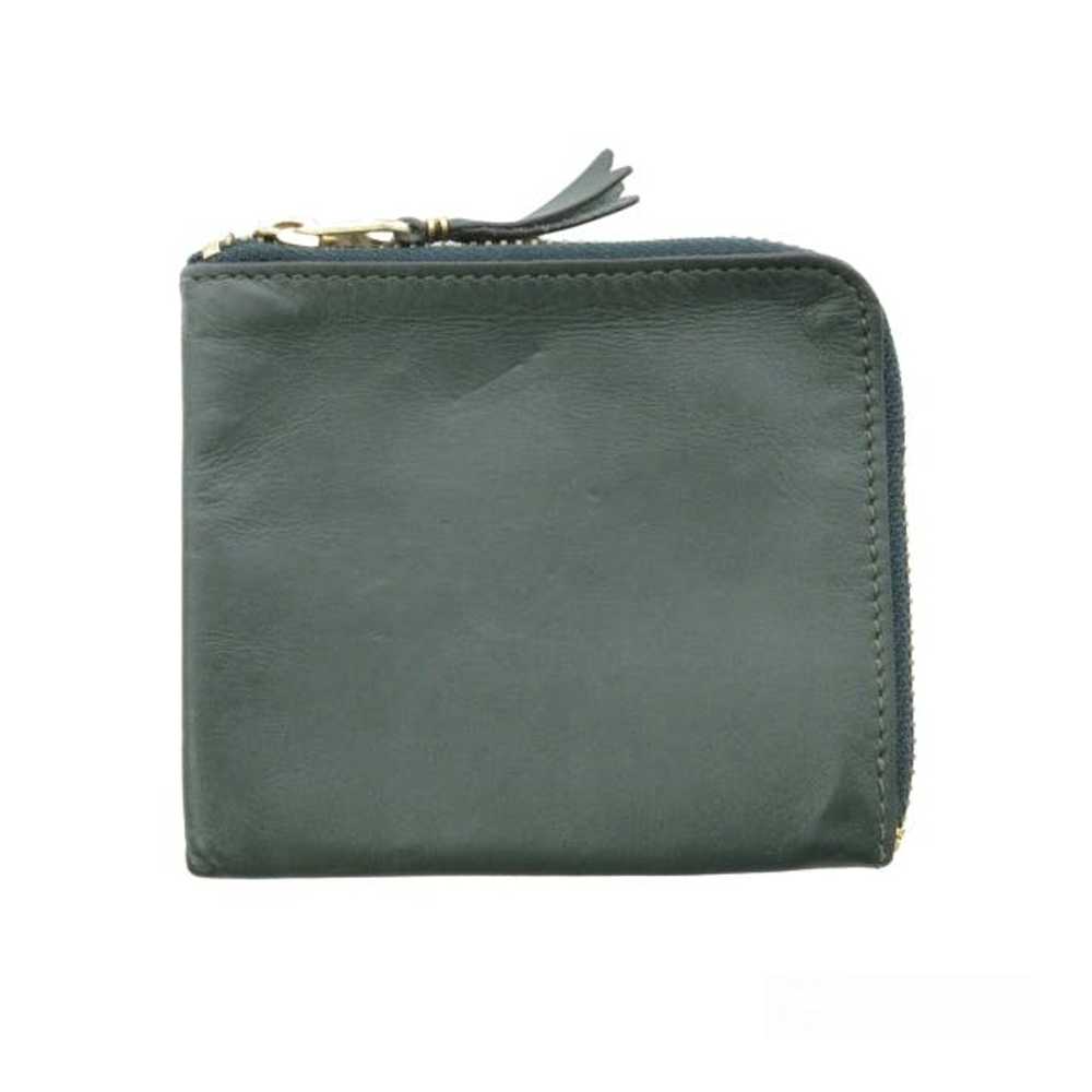 Comme des Garcons Wallets Green Classic Leather C… - image 1