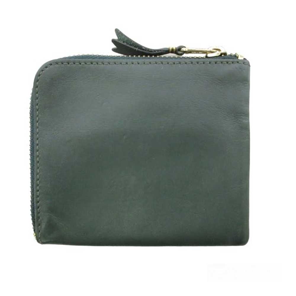 Comme des Garcons Wallets Green Classic Leather C… - image 2