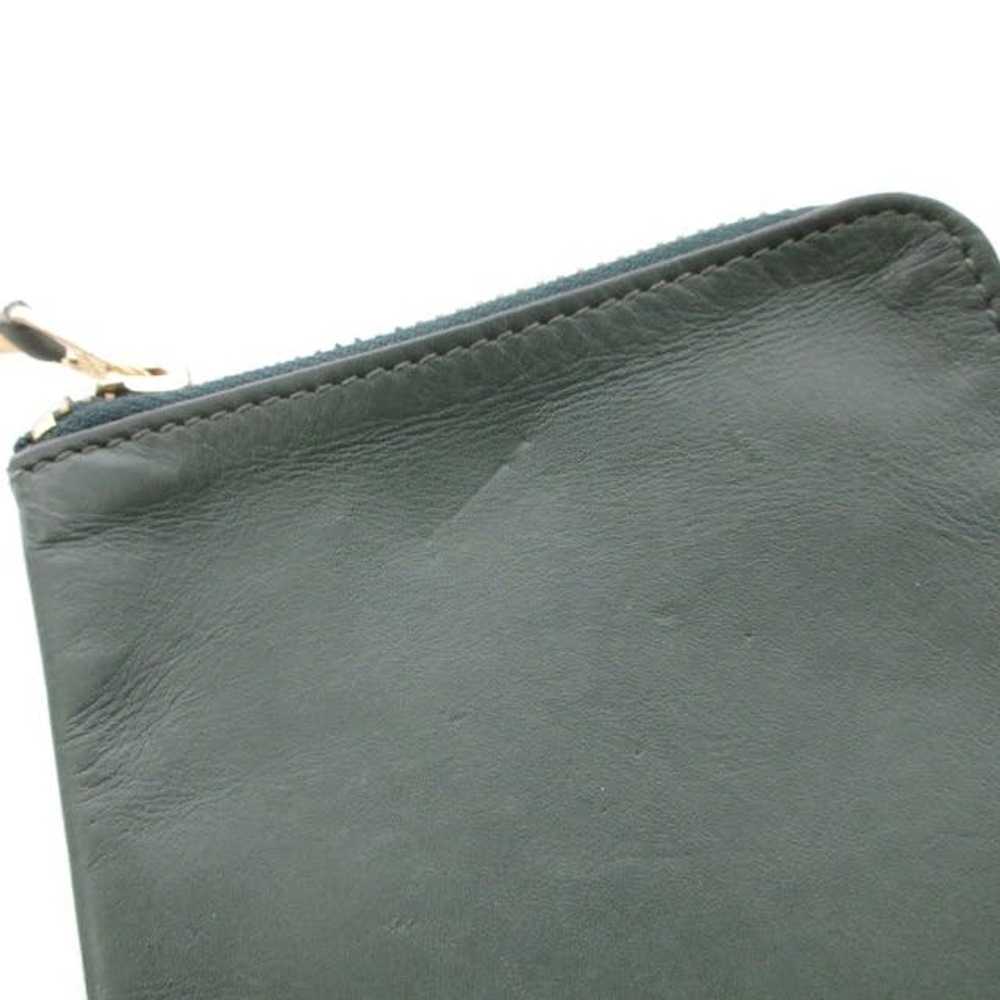 Comme des Garcons Wallets Green Classic Leather C… - image 6