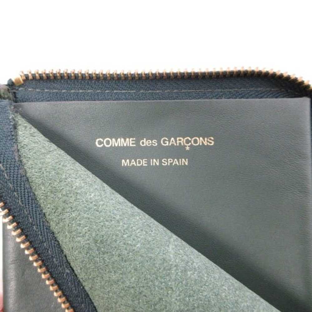 Comme des Garcons Wallets Green Classic Leather C… - image 7