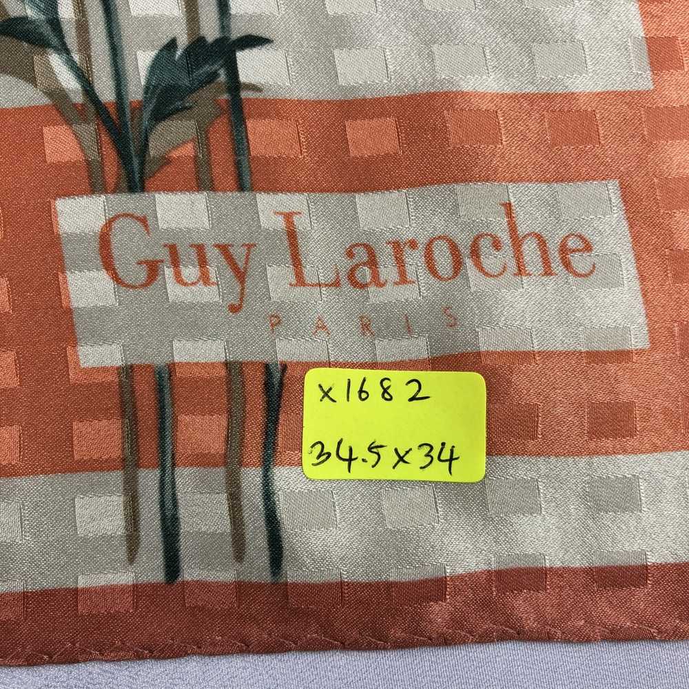 Guy Laroche Vintage Guy Laroche Silk Scarf - image 8