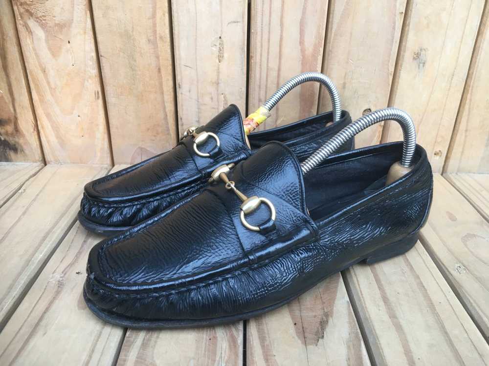 Gucci 1953 Gucci Horsebit Black Classic Loafers Size … - Gem