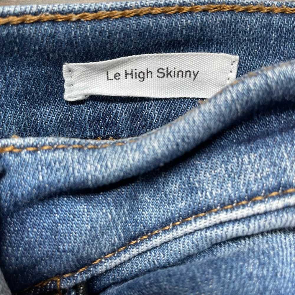 Frame Frame Le High Skinny Jeans 32 Medium Wash P… - image 8