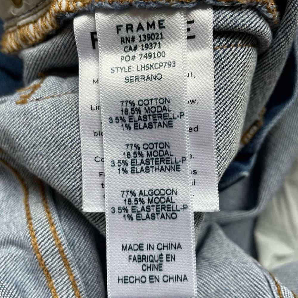 Frame Frame Le High Skinny Jeans 32 Medium Wash P… - image 9