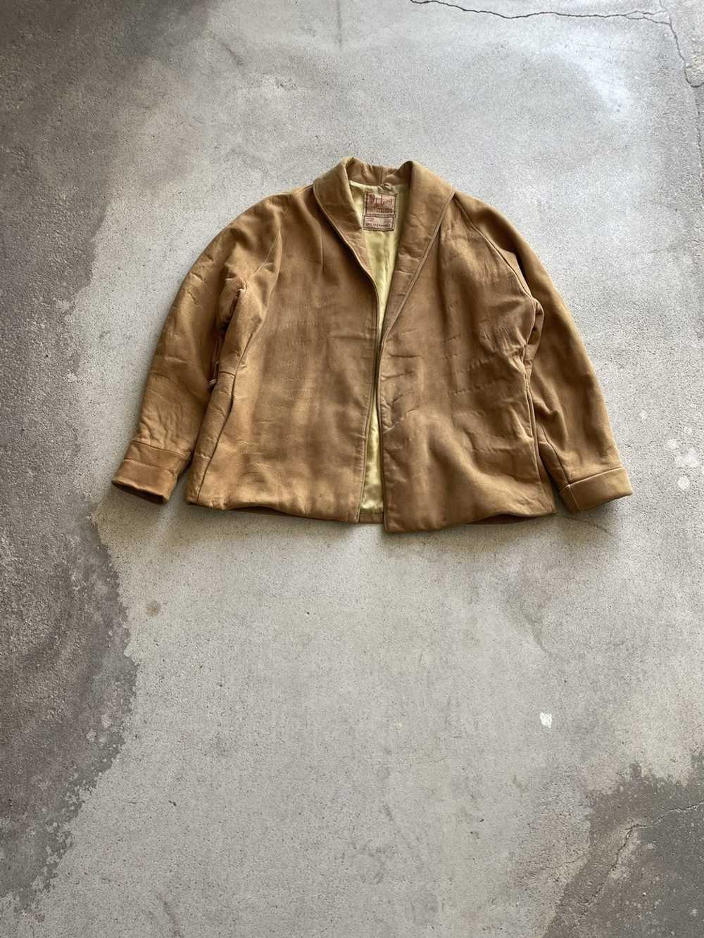 Vintage Vintage 40s Suede Leather jacket - Gem