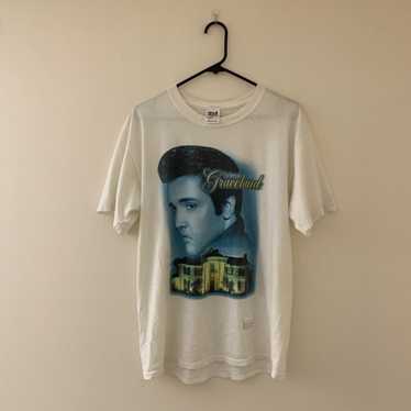 Vintage 1999 Vintage Elvis Graceland T Shirt