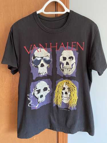 Van Halen T Shirt Vintage Rock T Shirts Cool 80s Band Graphic Tee –  Shirtstash