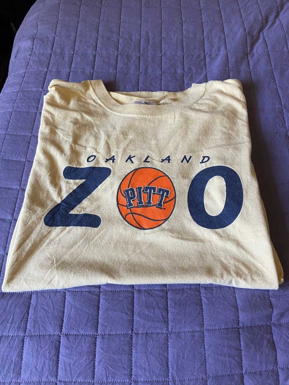 Adidas × Vintage Vintage Oakland Zoo Pitt Tee Siz… - image 7