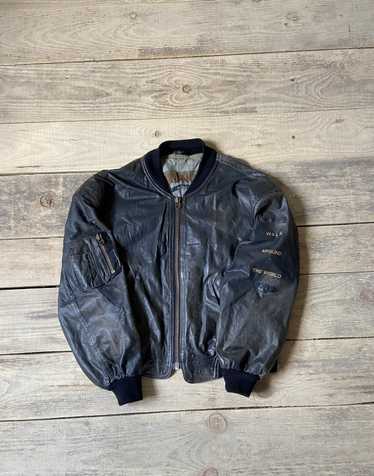 Leather jacket ma 1 - Gem