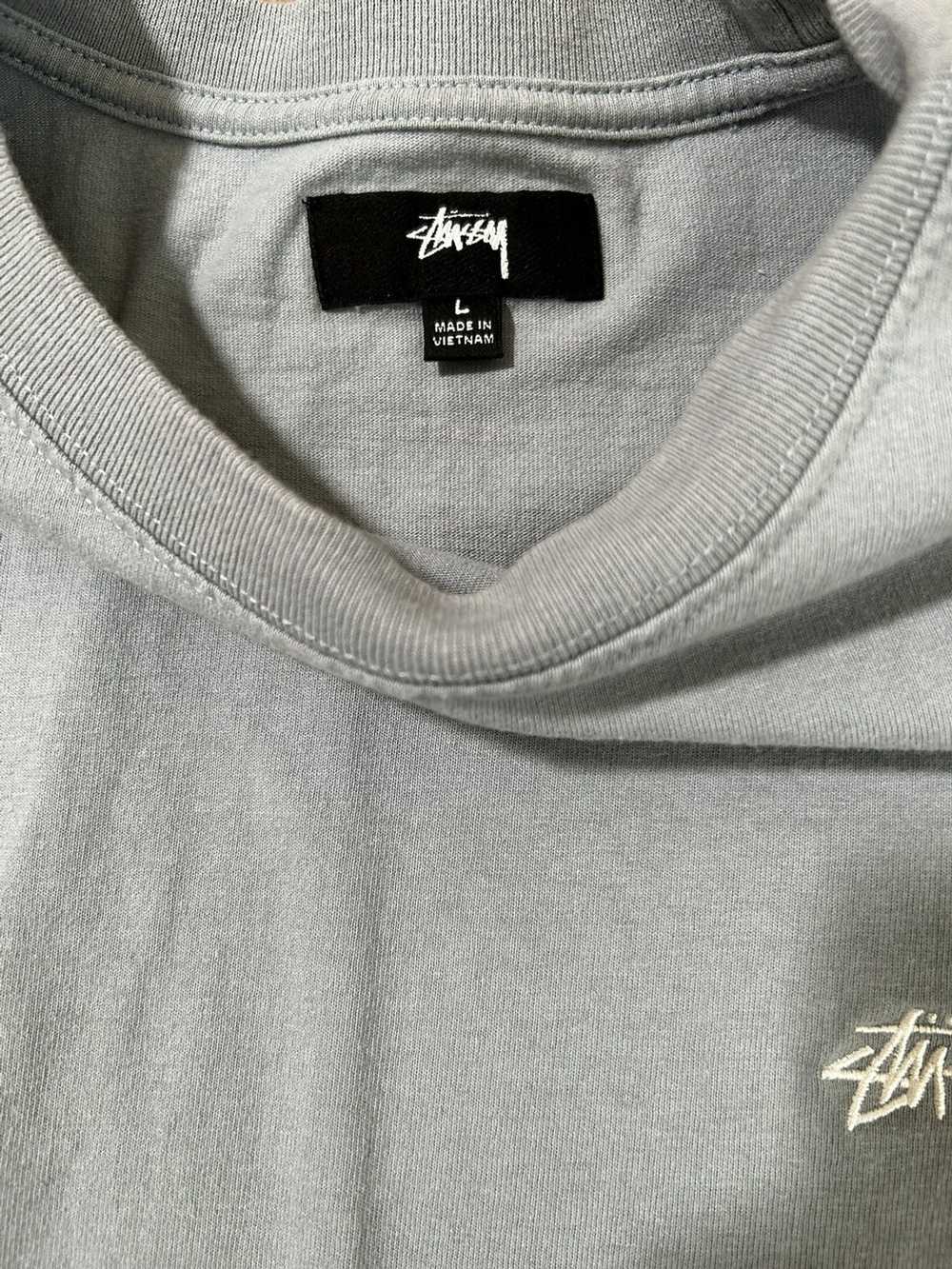 Stussy Stussy Faded Blue Long Sleeve - image 2