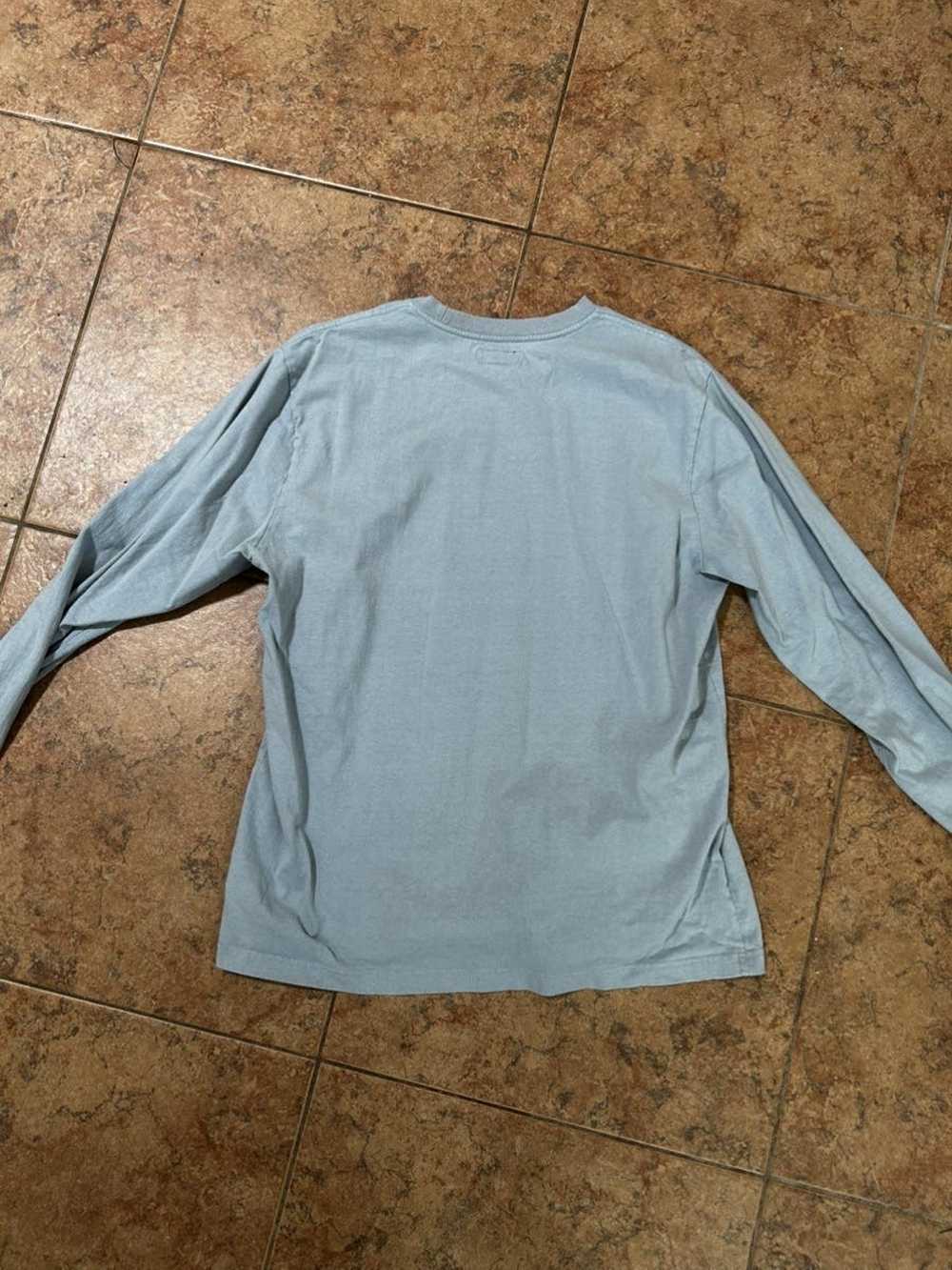 Stussy Stussy Faded Blue Long Sleeve - image 3