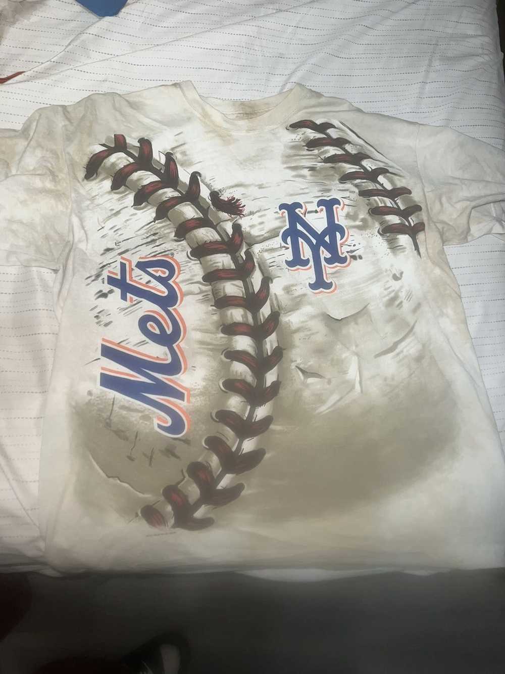 Liquid Blue NY Yankees T-Shirt Mens XL Blu Tie Dye Preshrunk Cotton MLB New  York