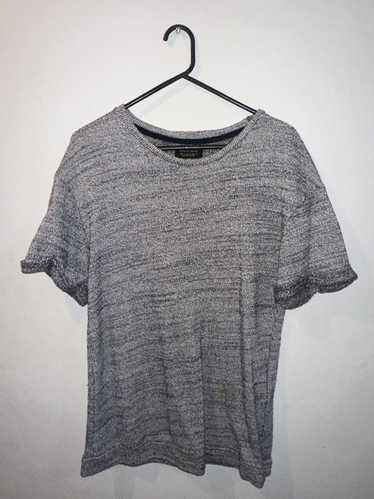 Zara Zara Man Cotton T-Shirt - Heather Grey