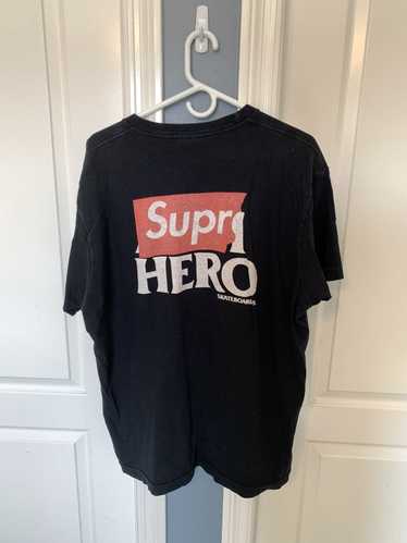 Antihero × Supreme Supreme Antihero Logo Pocket Te