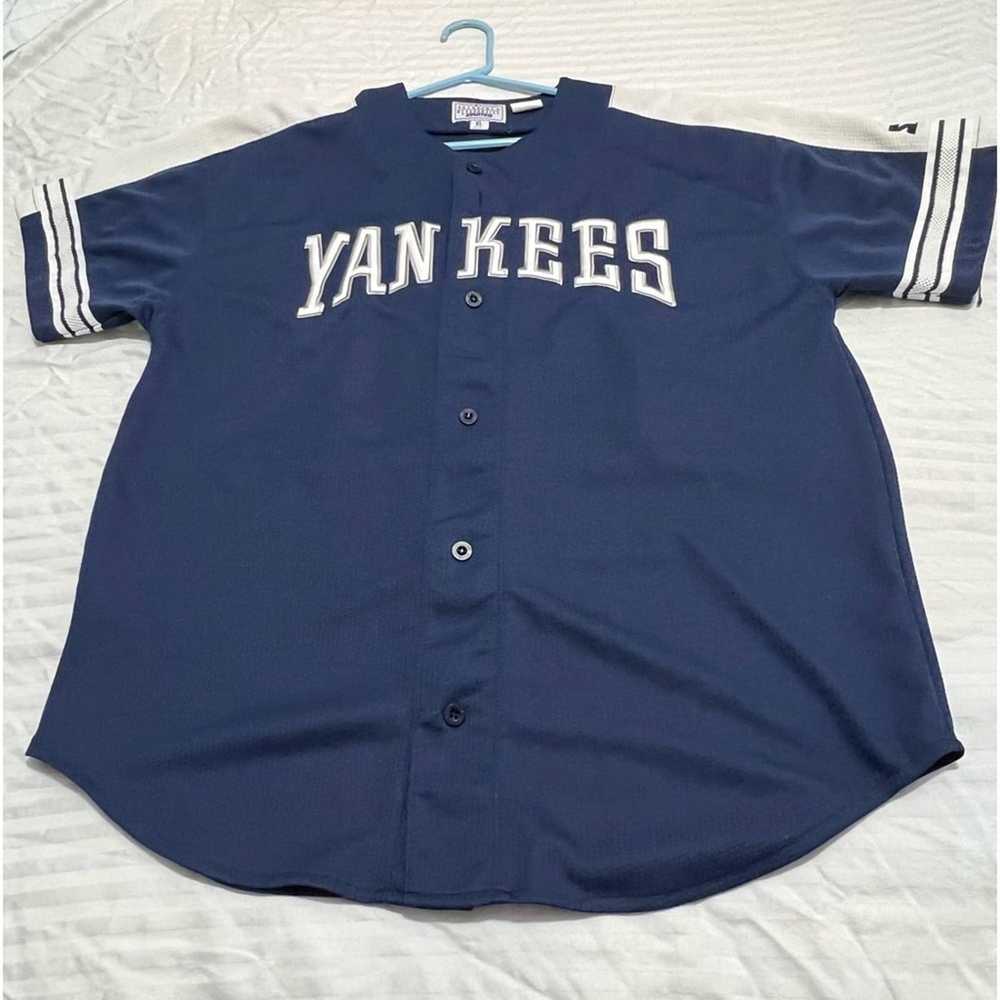 Adidas Vintage 90’s Starter New York Yankees Tino… - image 2