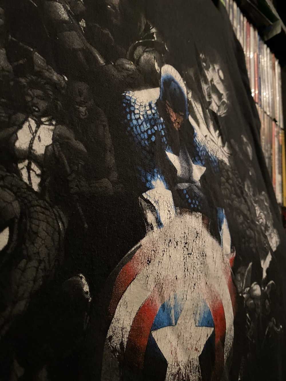 Mad Engine × Marvel Comics Captain America tee - Gem