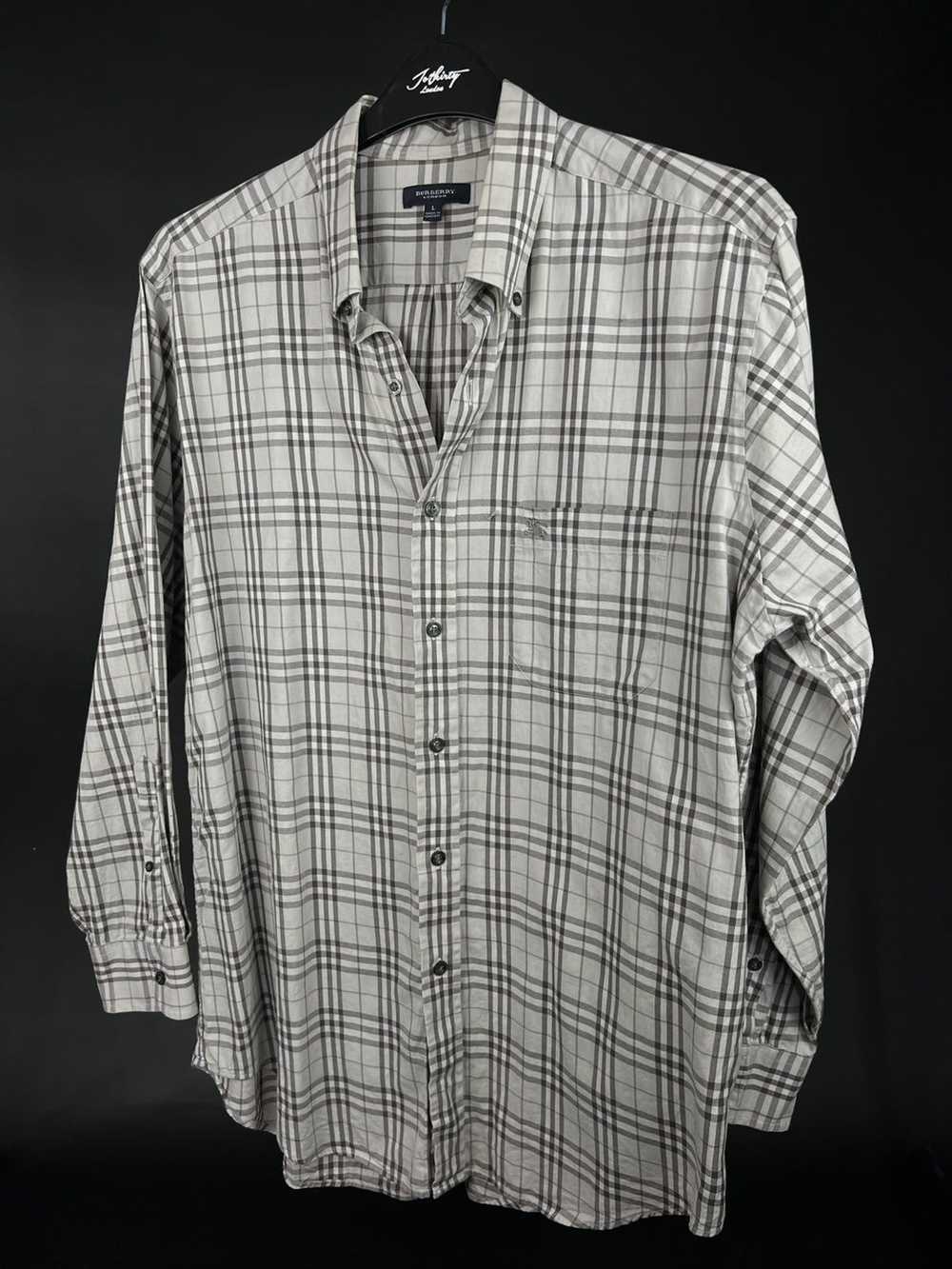 Burberry × Vintage VTG shirt Burberry Of London g… - image 1