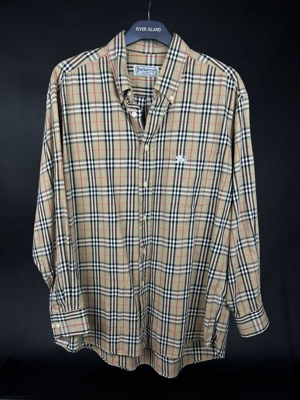 Burberry × Vintage VTG Burberrys Of London Classi… - image 1