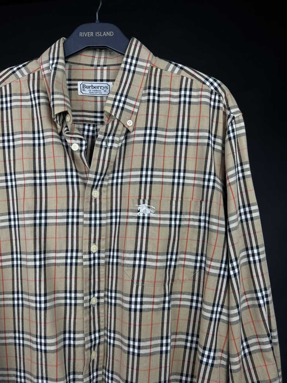 Burberry × Vintage VTG Burberrys Of London Classi… - image 2