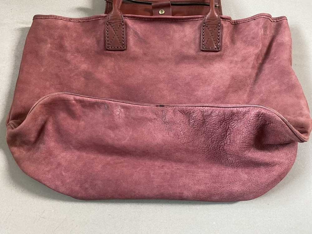 visvim KUDU HOMER TOTE Burgundy-