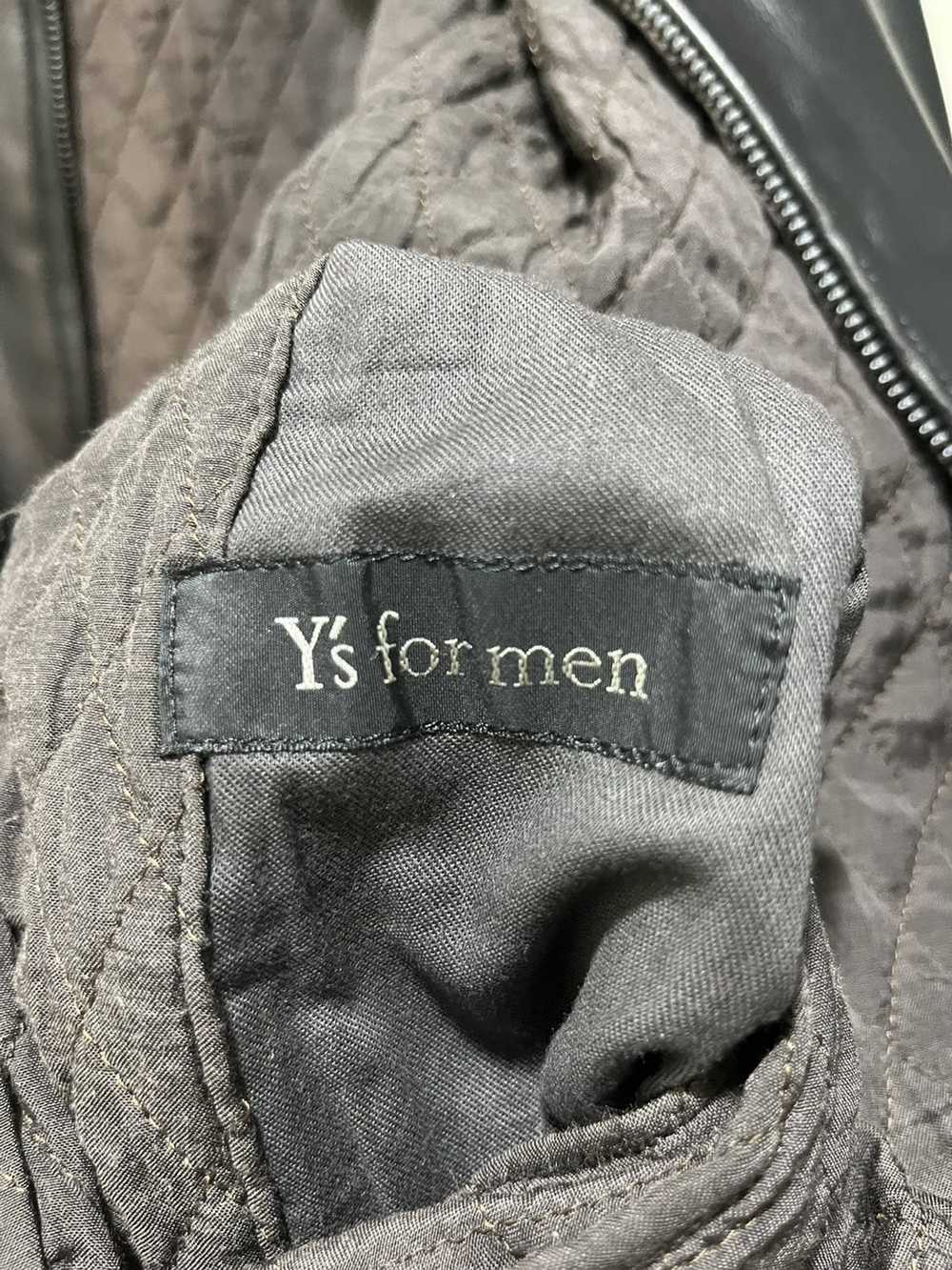 Yohji Yamamoto × Ys For Men Yohji Yamamoto Leathe… - image 3