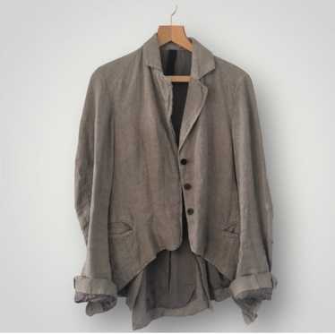 Ilaria Nistri Ilaria Nistri Slouchy Linen Blazer - image 1