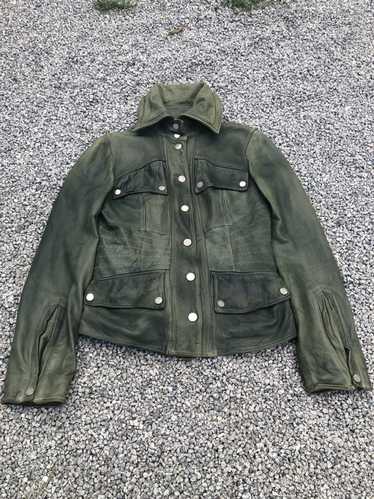 Italian Designers × Leather Jacket × Vera Pelle P… - image 1