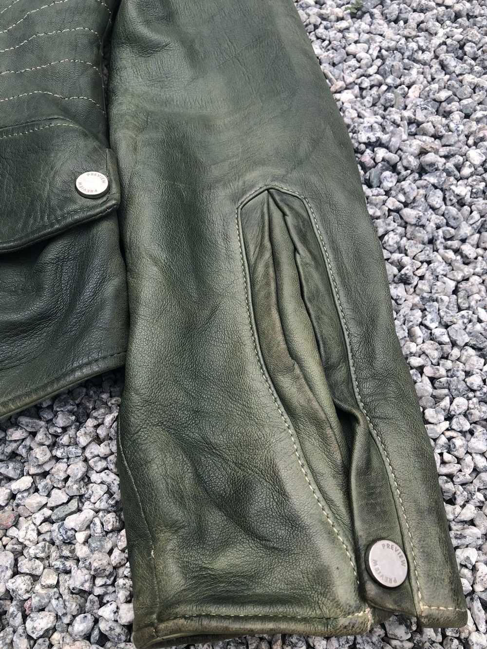 Italian Designers × Leather Jacket × Vera Pelle P… - image 5