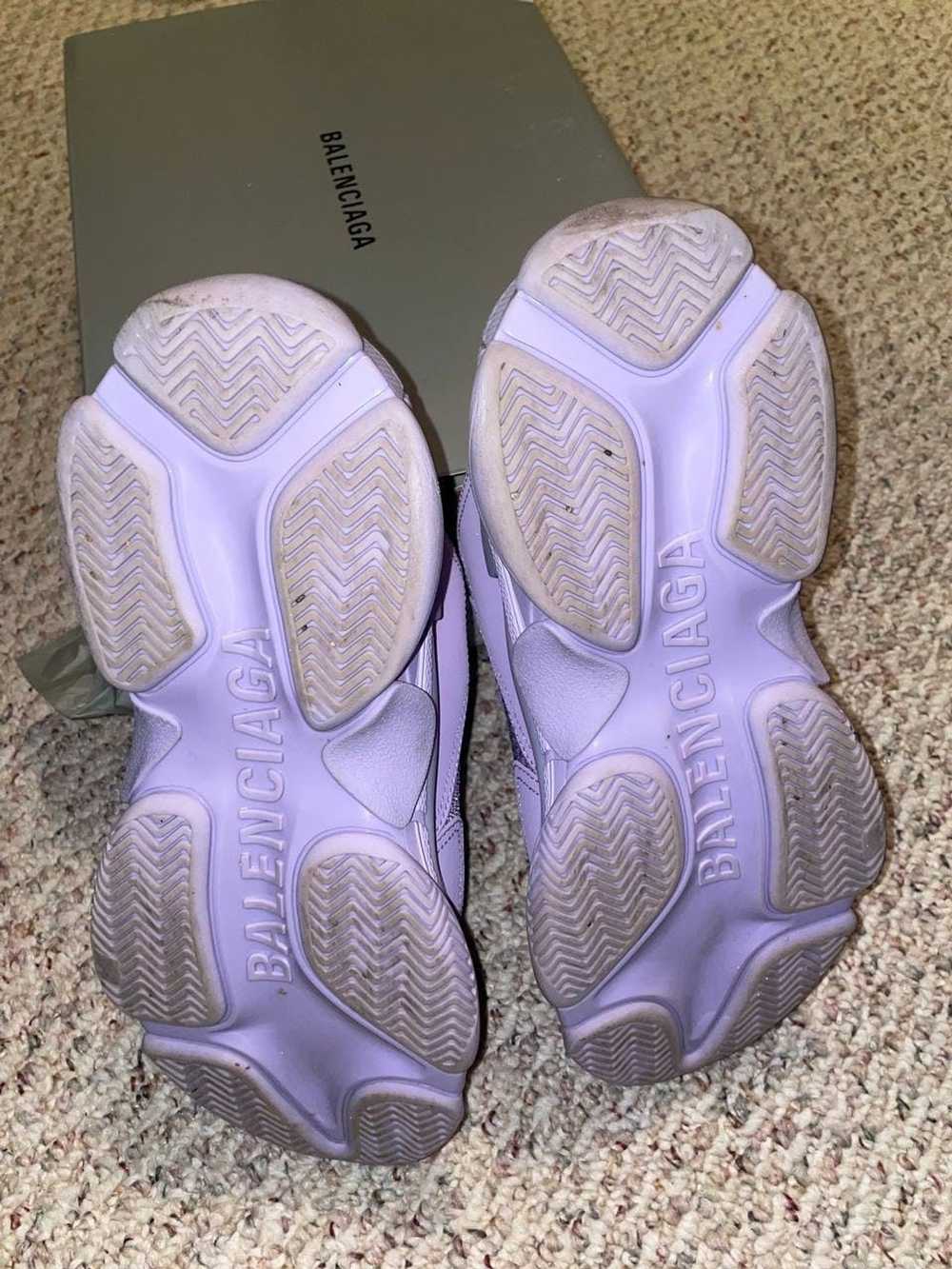 Balenciaga Balenciaga Triple S Periwinkle - image 4