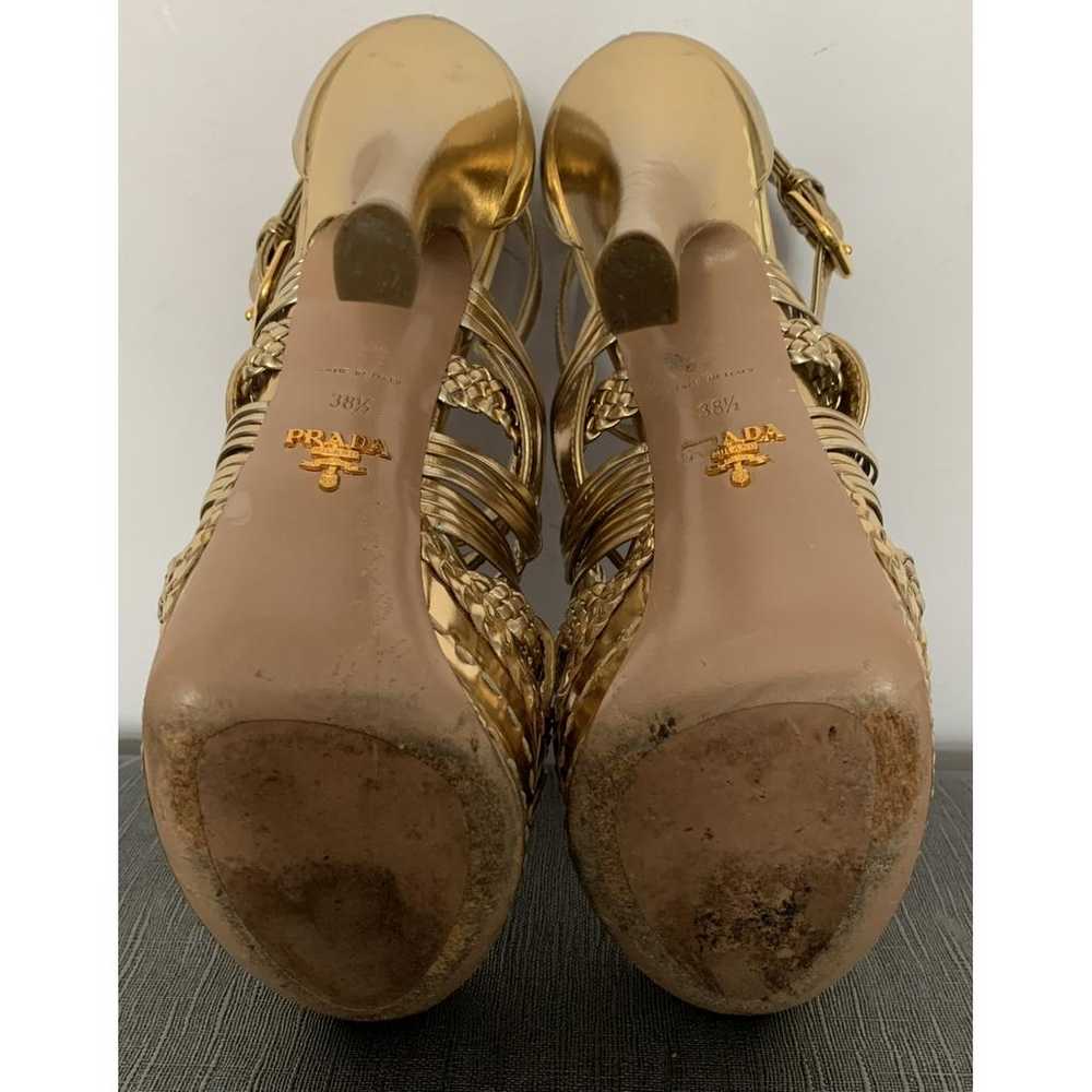 Prada Leather heels - image 2