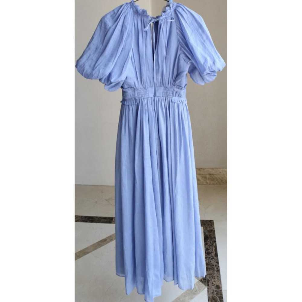 Maje Linen mid-length dress - image 7