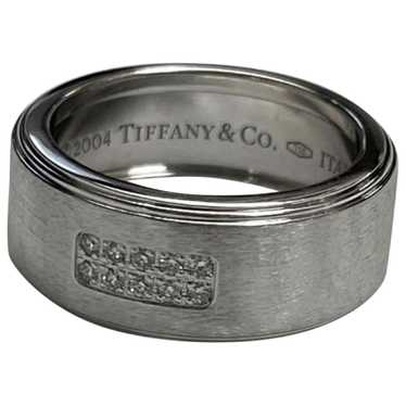 Tiffany & Co Atlas white gold ring - image 1