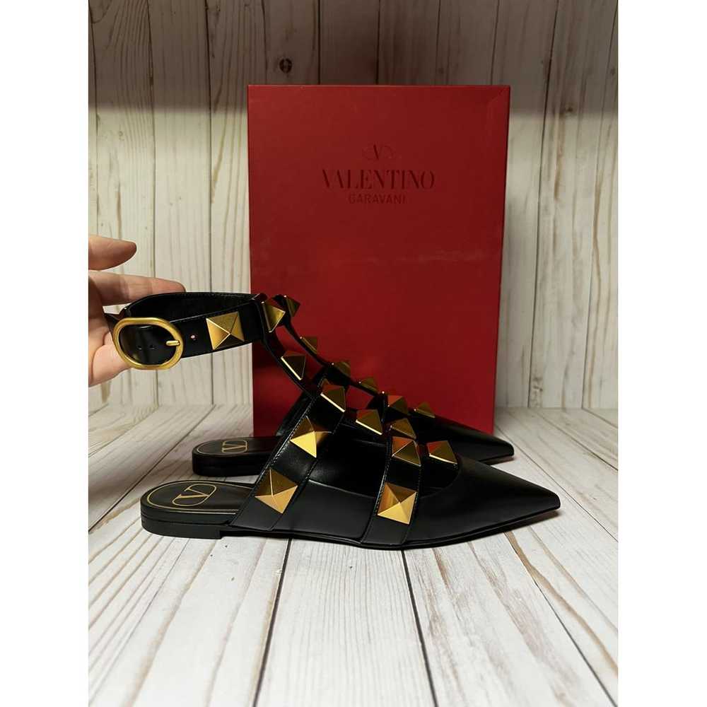 Valentino Garavani Leather mules & clogs - image 3